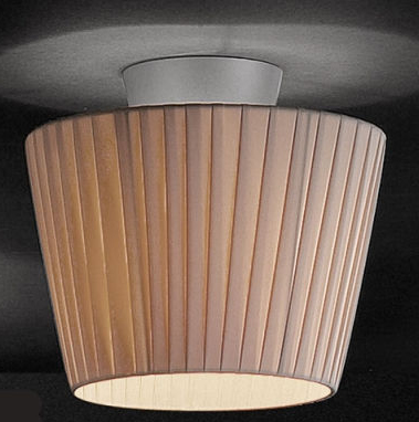 C129-600490123 By Modiss-Sara Collection Beige silk Finish Ceiling Lamp